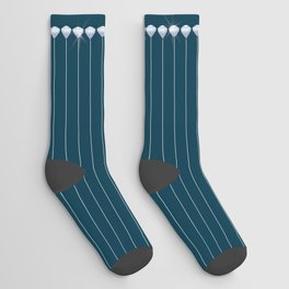 Pinstripe in Diamond Head Pins Socks