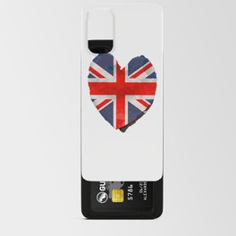 I Love The UK - British Flag Art Android Card Case