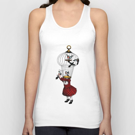 the cage Unisex Tank Top