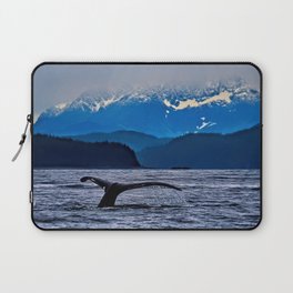 Alaskan Whale  Laptop Sleeve