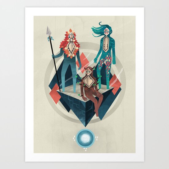 The Guardians Art Print