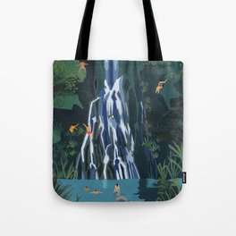 Waterfall stop Tote Bag