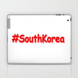 "#SouthKorea" Cute Design. Buy Now Laptop Skin