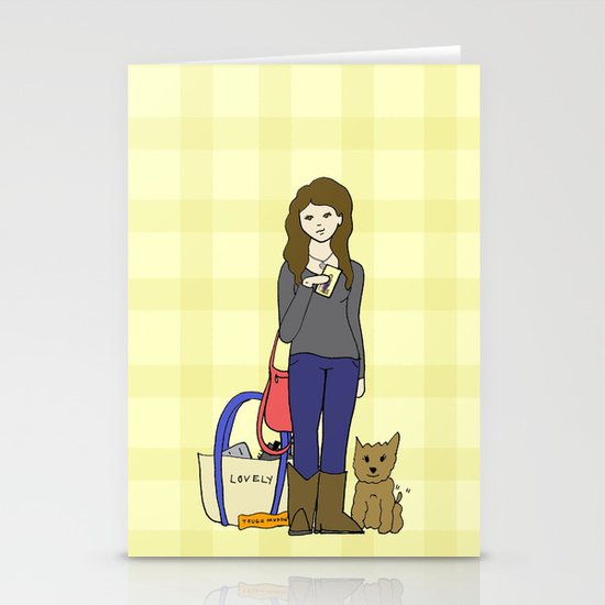 uteruses before duderuses, leslie knope- parks and recreation Stationery Cards