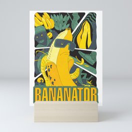 BANANATOR Mini Art Print