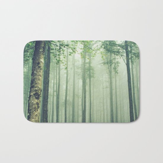 Foggy Woods Bath Mat