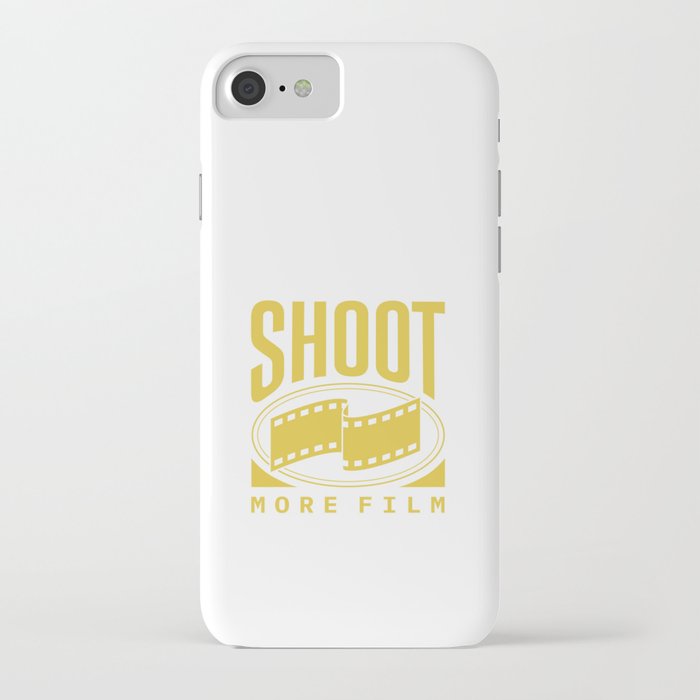 Shoot More Film iPhone Case
