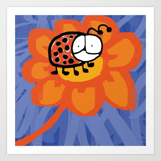 Ladybug 2 Art Print