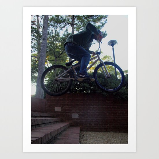 Stairs Aren't for Walking Art Print