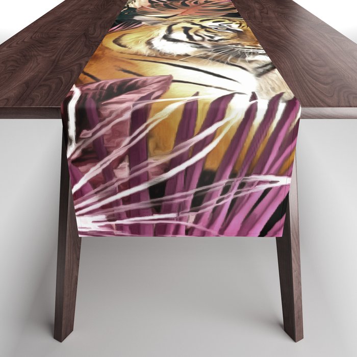 Jungle Tiger 01 Table Runner