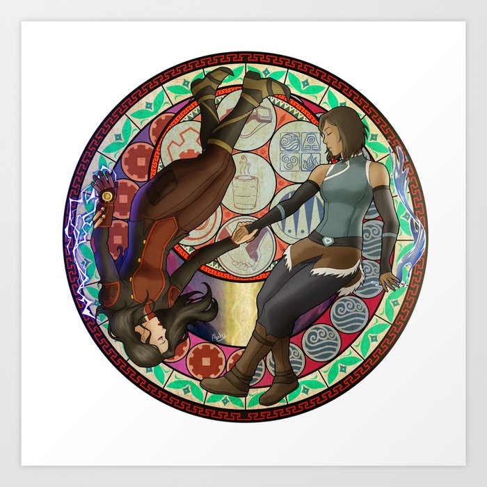 Korrasami - Circle Art Print