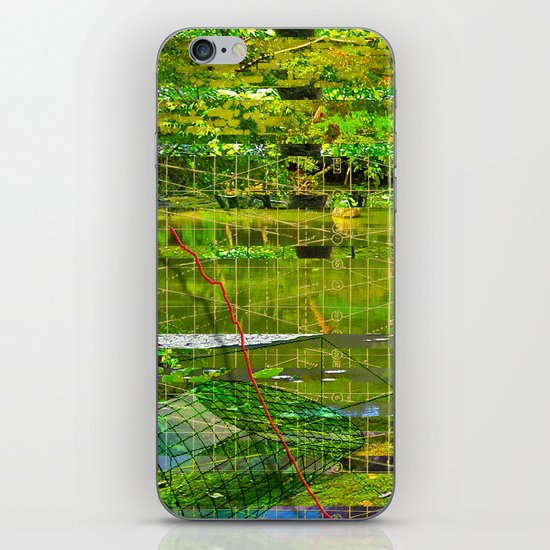 Landscape of My Heart (segment 3) iPhone & iPod Skin
