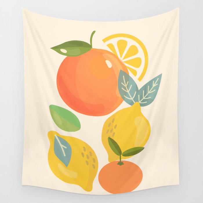 Citrus tapestry clearance