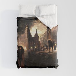 The City of Lost Souls Duvet Cover