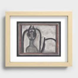 out of the gates Recessed Framed Print