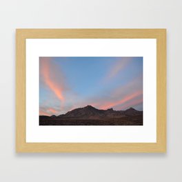 Sunrise at Big Bend II Framed Art Print