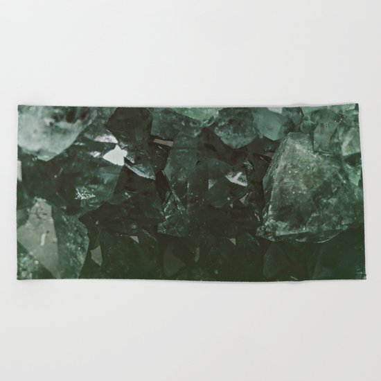 Emerald Gem Beach Towel