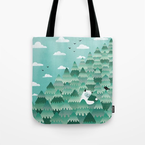 Tree Hugger (Spring & Summer version) Tote Bag