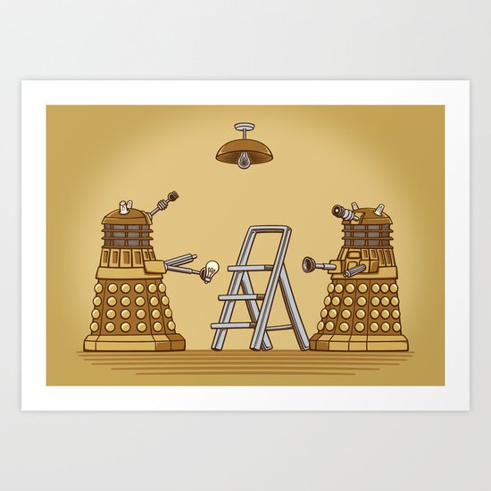 Dalek DIY Art Print