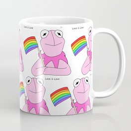 Gay Pride Kermit Coffee Mug