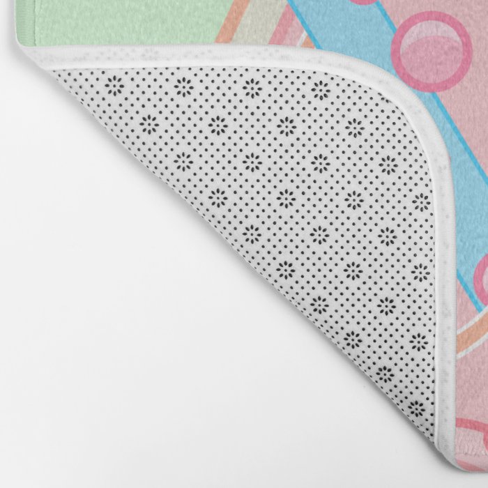 Bloop And Bubbles Bath Mat By Penguinlord Society6