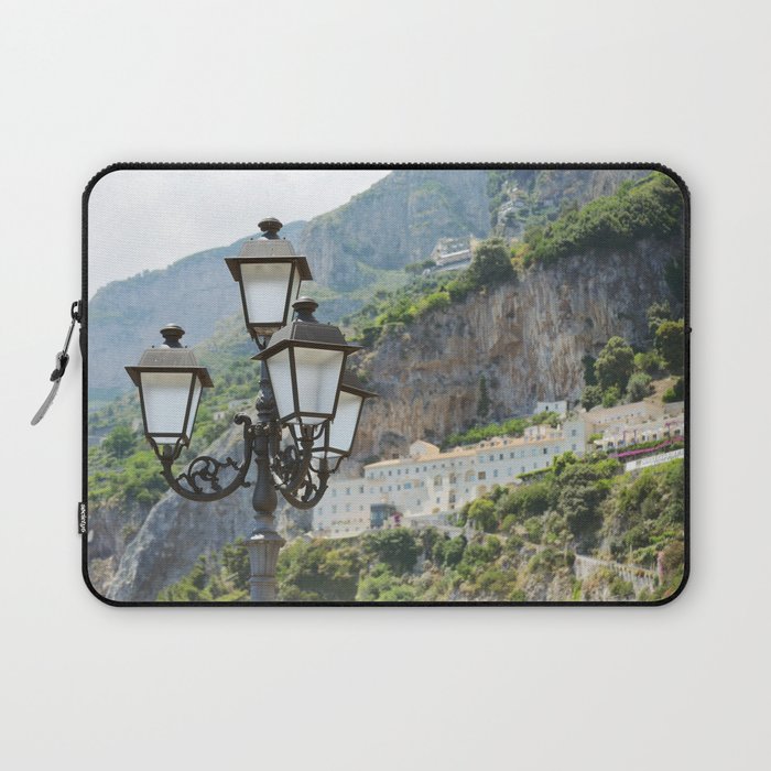 Hillside Buildings in Positano, Amalfi Coast - Travel Photography in Italy Laptop Sleeve