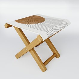Abstract Flow Folding Stool