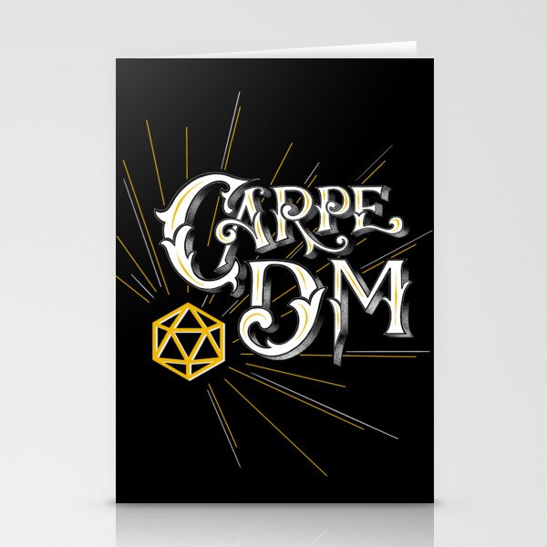 Carpe DM Stationery Cards