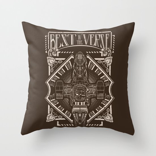 Best in the 'Verse Throw Pillow