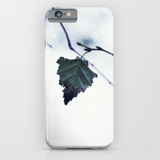 The last leaf iPhone & iPod Case
