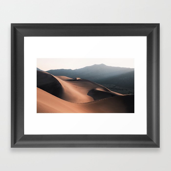Great Sand Dunes Framed Art Print