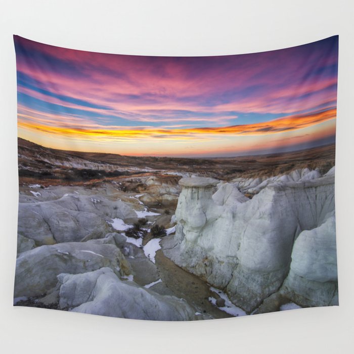 The Painted Mines Wall Tapestry