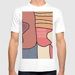 These Places and Spaces Abstract Art T-shirt