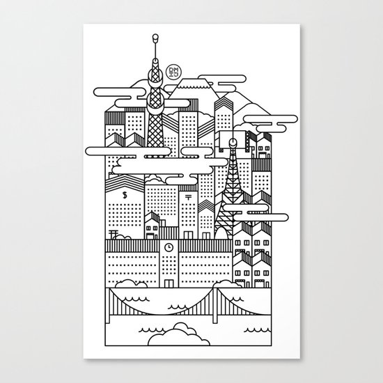 TOKYO Canvas Print