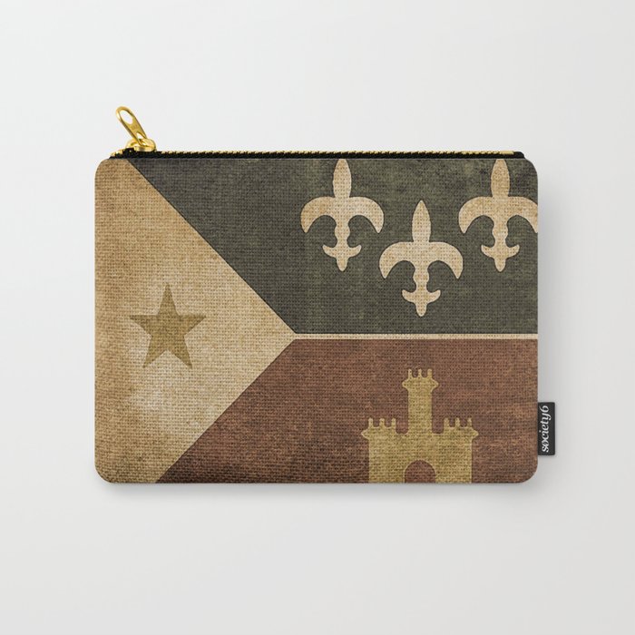Acadian Flag Carry-All Pouch