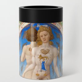 Zodiacal Man, Calendar by Limbourg Brothers Can Cooler