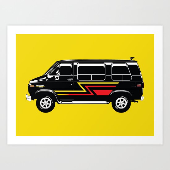 Classic Van Art Print