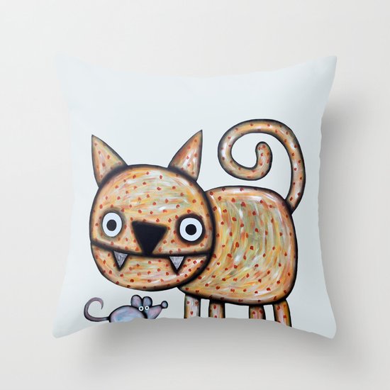 Secret meeting Throw Pillow