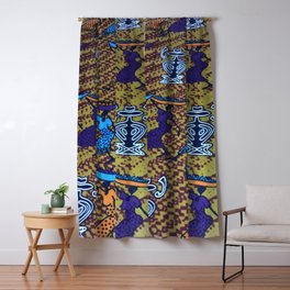 African Blackout Curtains Society6