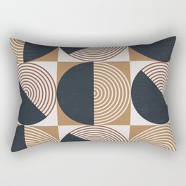 Mid century Modern Geometric 5l Rectangular Pillow