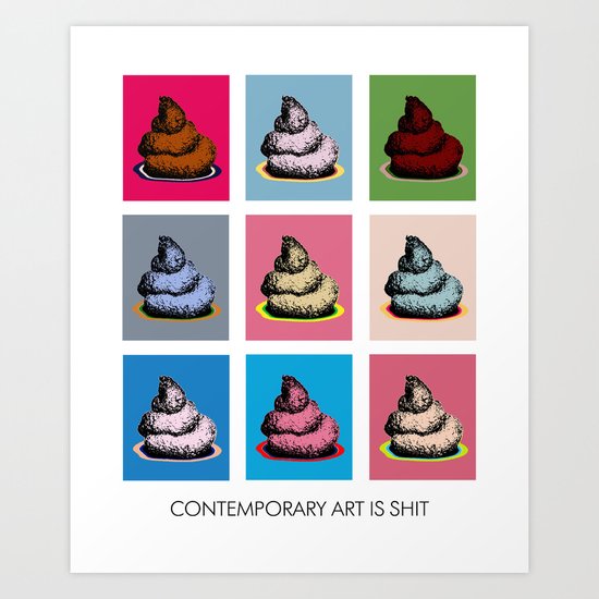 Contemporary art Art Print