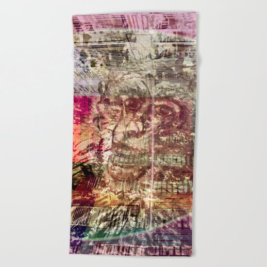 Atlante 17-06-16 / TIME MACHINE Beach Towel