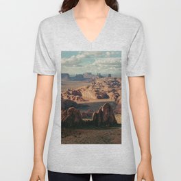 Monument Valley Overview V Neck T Shirt