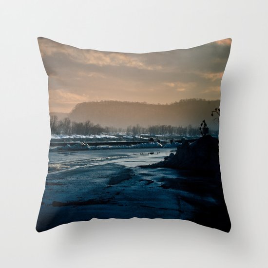 winterscape Throw Pillow