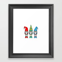 Hanging With My Gnomies Chillin With My Gnomies  Framed Art Print