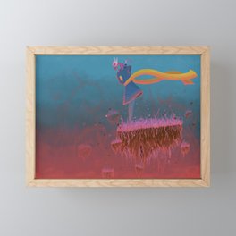 The Crimson Abyss Framed Mini Art Print