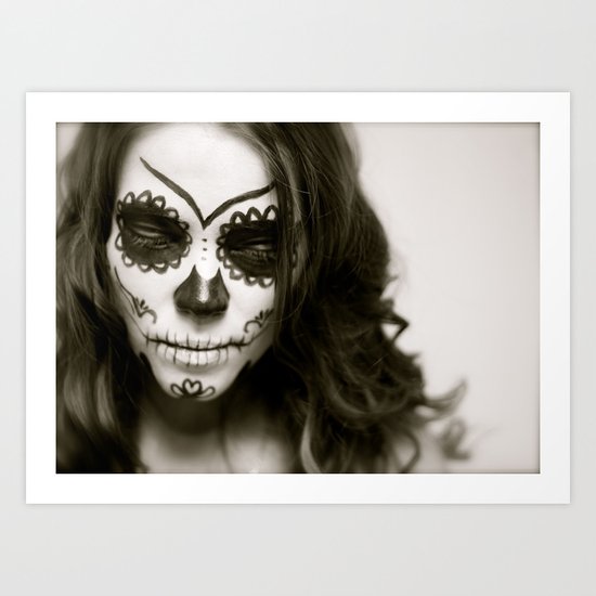 Fell In Love With A Zombie Art Print