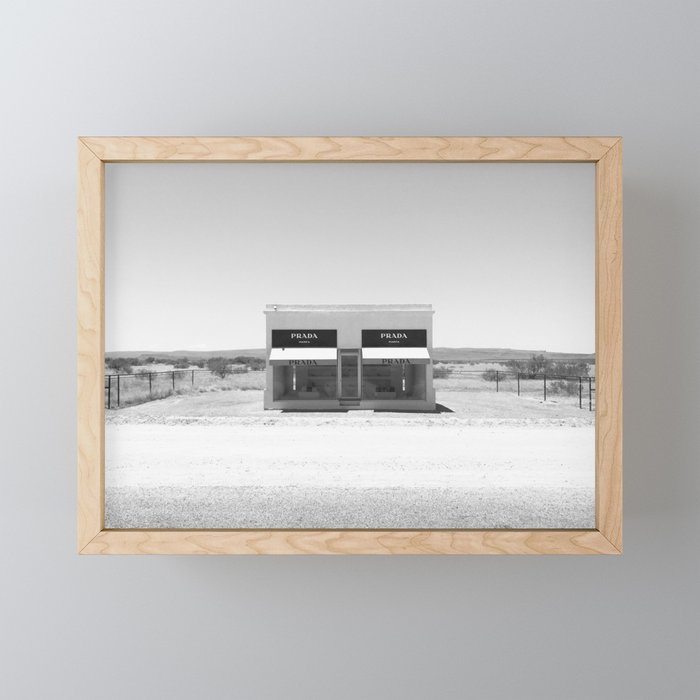 Desert Materialism Marfa Framed Mini Art Print