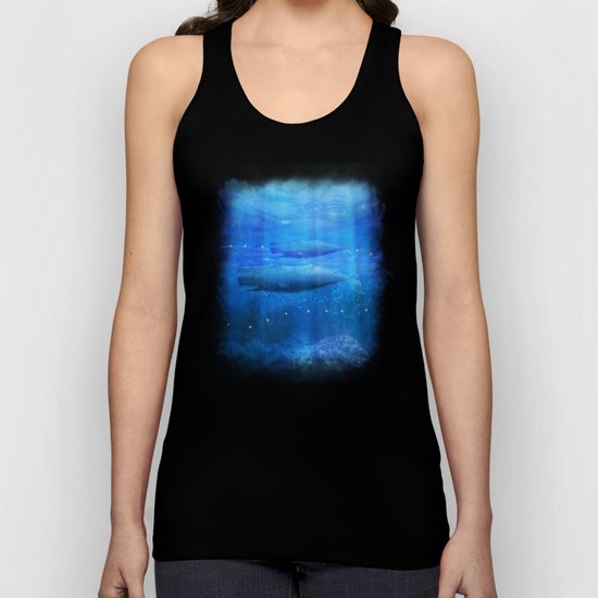 Save The Whales by Viviana Gonzalez Unisex Tank Top