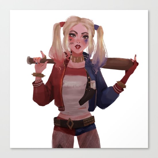 Harley Quinn Canvas Print